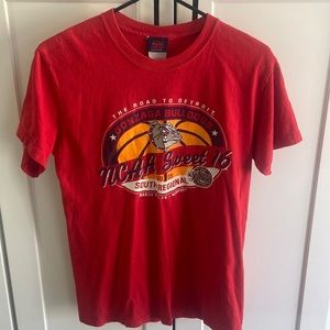 Gonzaga 2009 sweet 16 tee